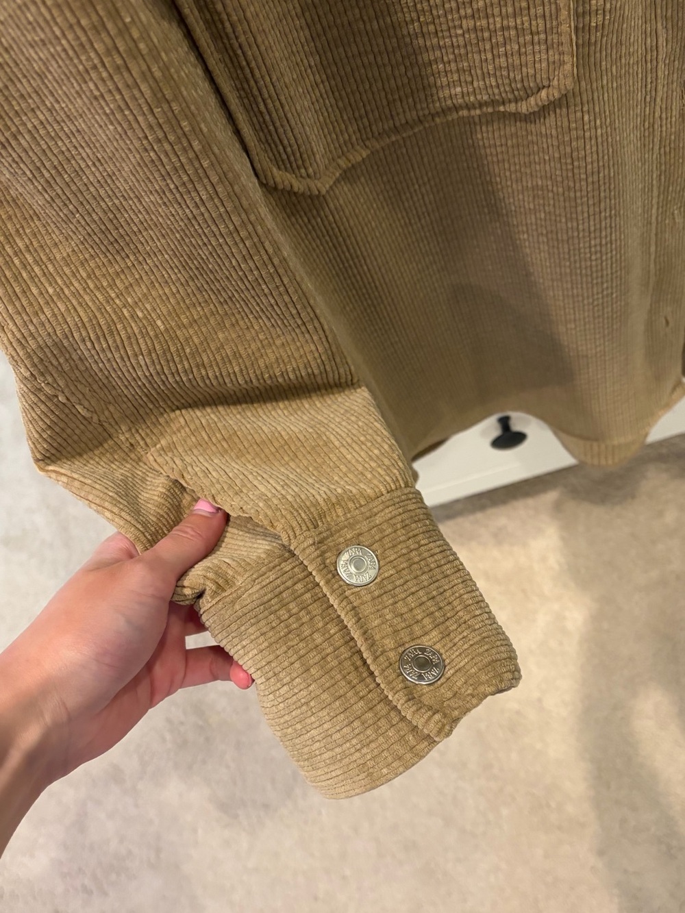 Zara Button Up Shacket - Picture 4 of 5